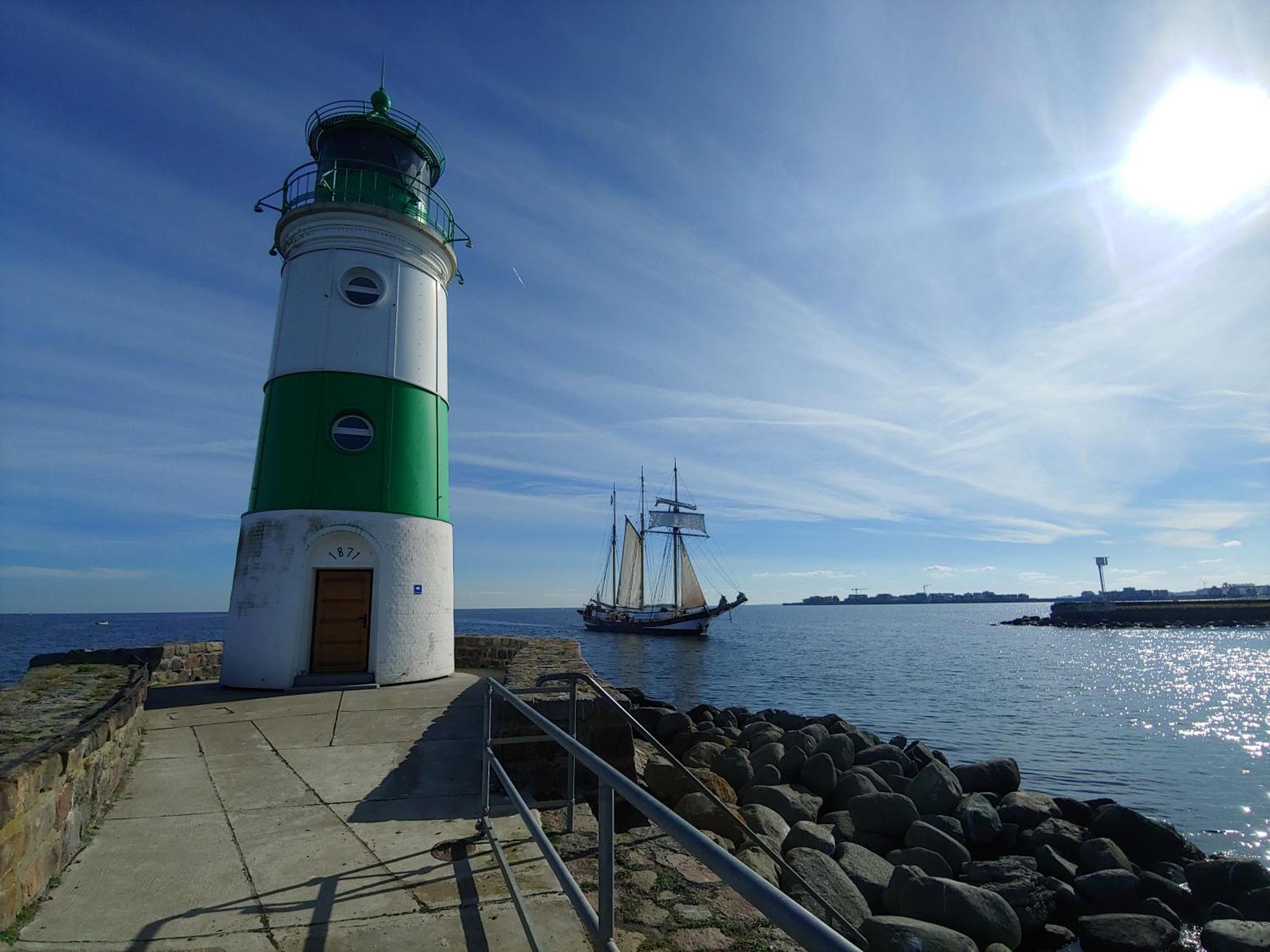 Appartamento Lungomare Oro, Penthouse Am Yachthafen Kappeln Esterno foto