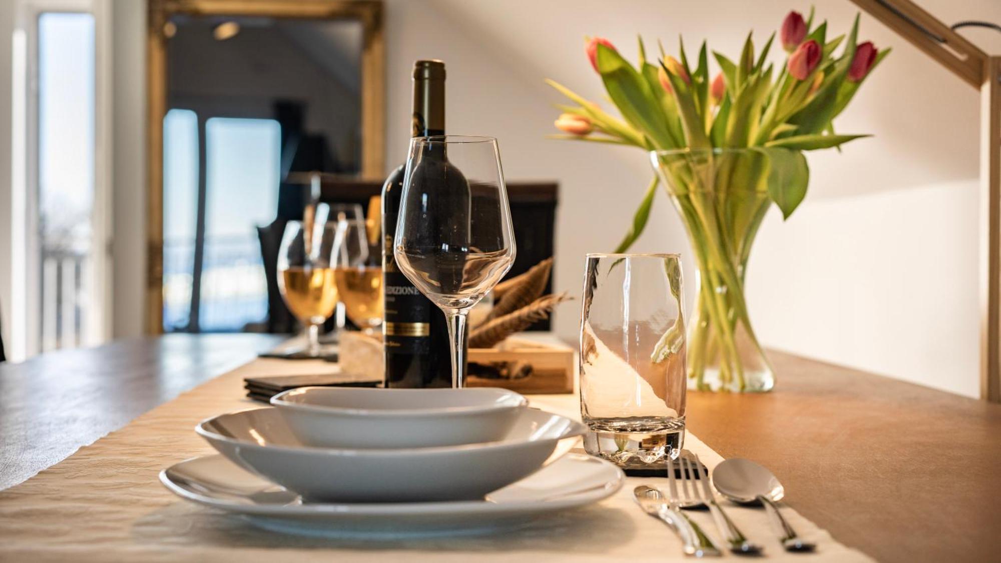 Appartamento Lungomare Oro, Penthouse Am Yachthafen Kappeln Esterno foto